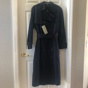 London Fog Navy Trench Coat
